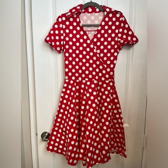 Polka Dot Dress Women’s Size Small Minnie Mouse - Picture 2 of 12